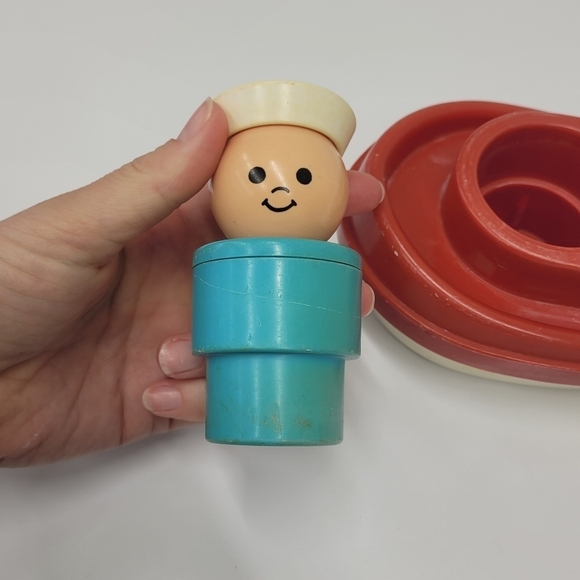 Fisher-Price Vintage 1978 Tug Boat Bath Toy - Picture 2 of 6